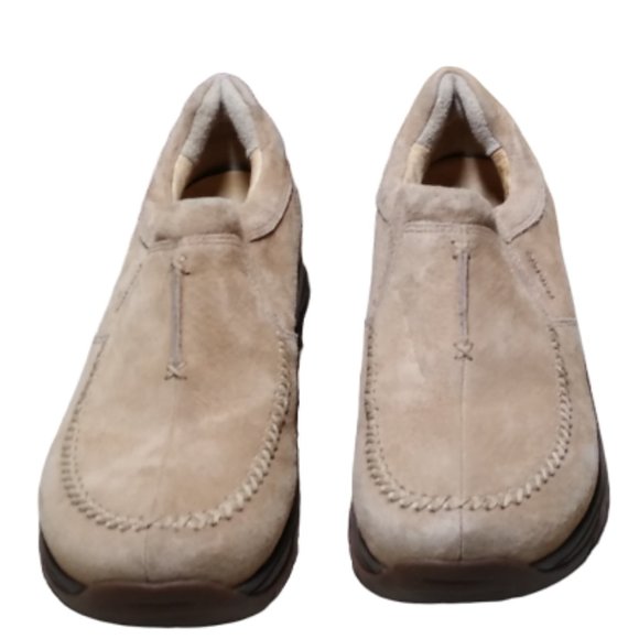 Flat Tire women tan leather flat shoes Size 9 - Picture 4 of 8